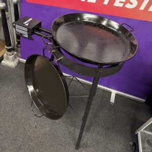  paellapande med gasblus – perfekt til store fester og events!